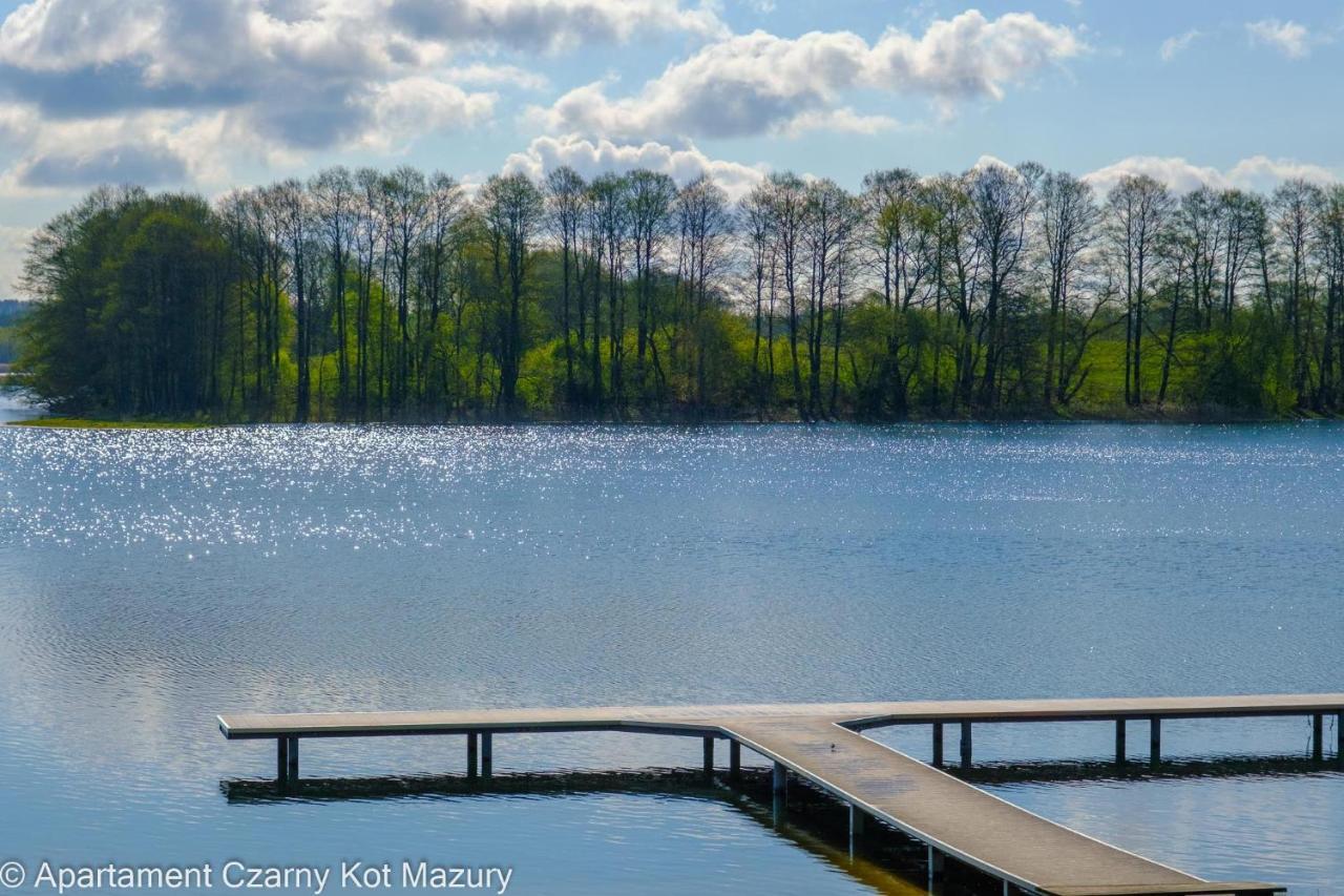 Czarny Kot Mazury Dom Caloroczny Villa Malkinie Exterior foto