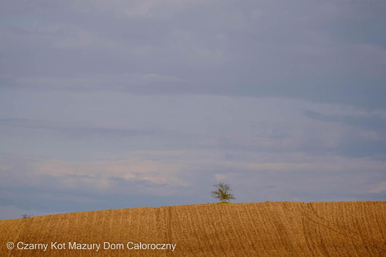 Czarny Kot Mazury Dom Caloroczny Villa Malkinie Exterior foto